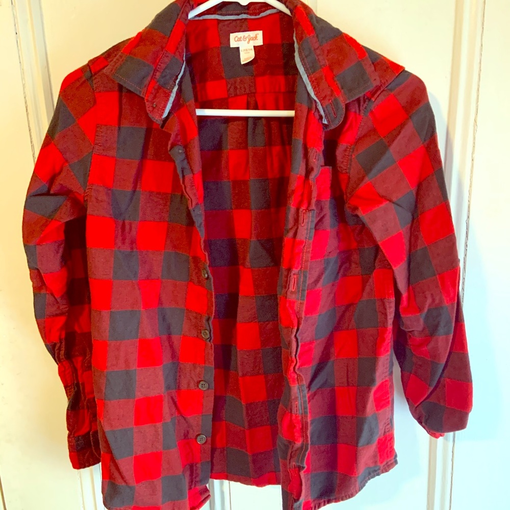 Boys LumberJack Button Up Shirt
